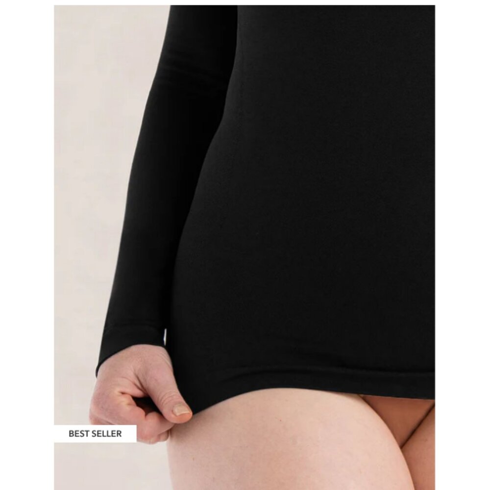 NWT- Shapermint Essentials Long Sleeve Shaping T-shirt. Size 2XL. - Picture 4 of 7